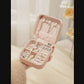 Mini Jewelry Organizer - Compact Storage Box, Elegant Accessory for Women